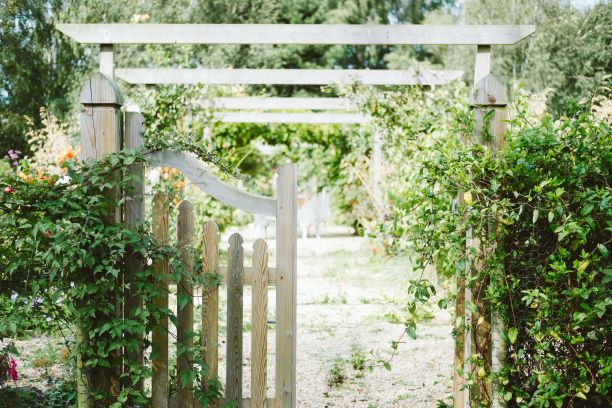 garden gate pergola