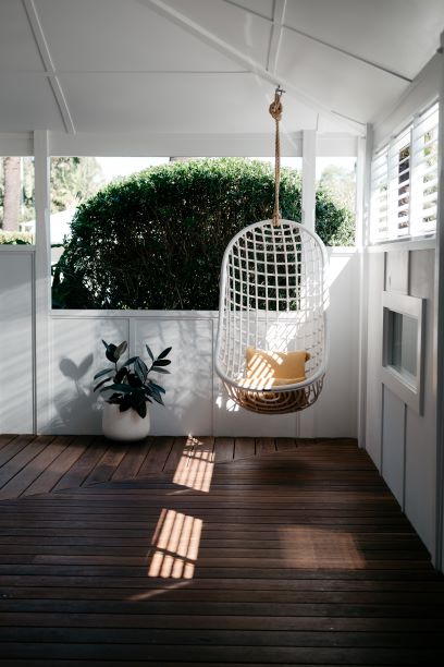 pergola swing ideas