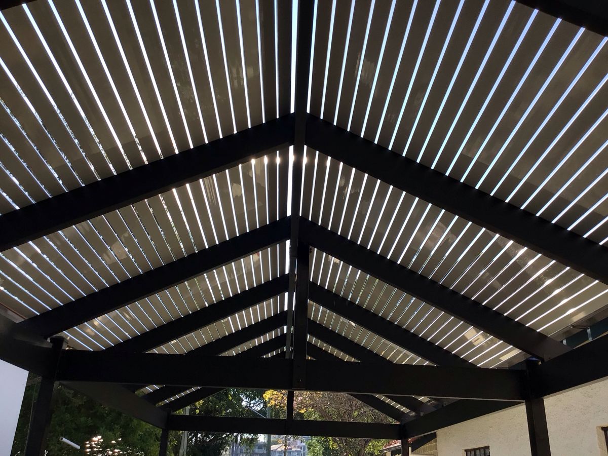 Open Slatted Carport