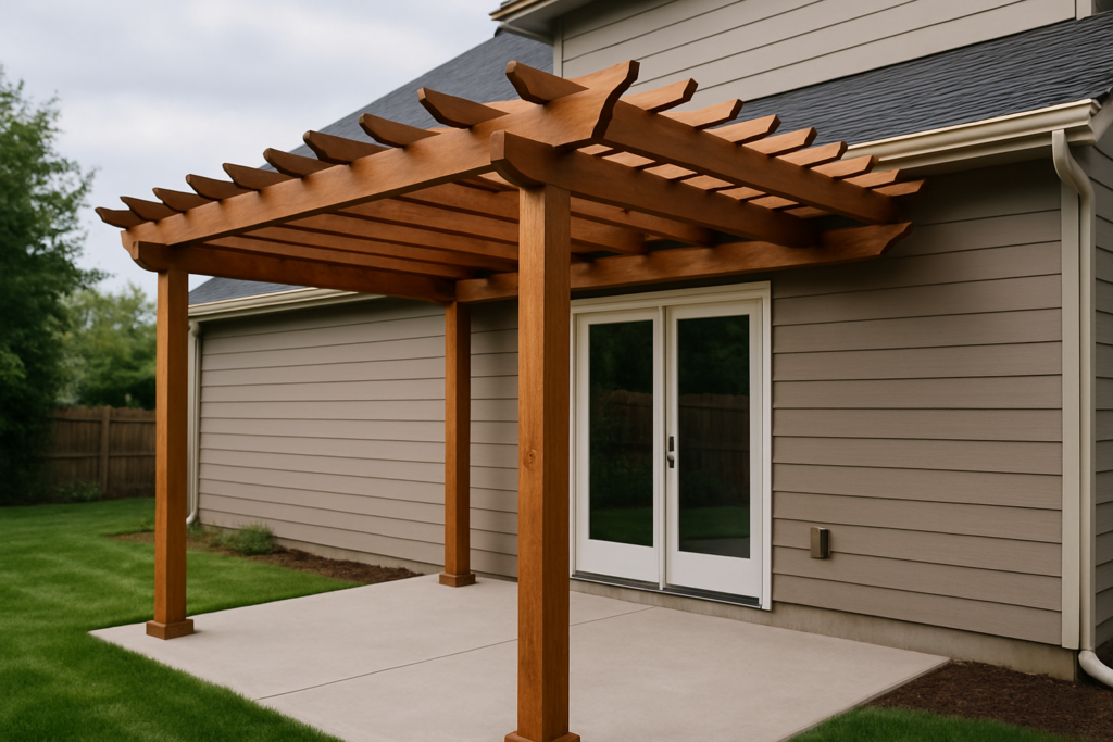 Should A Pergola Be Attached To A House Featured Image